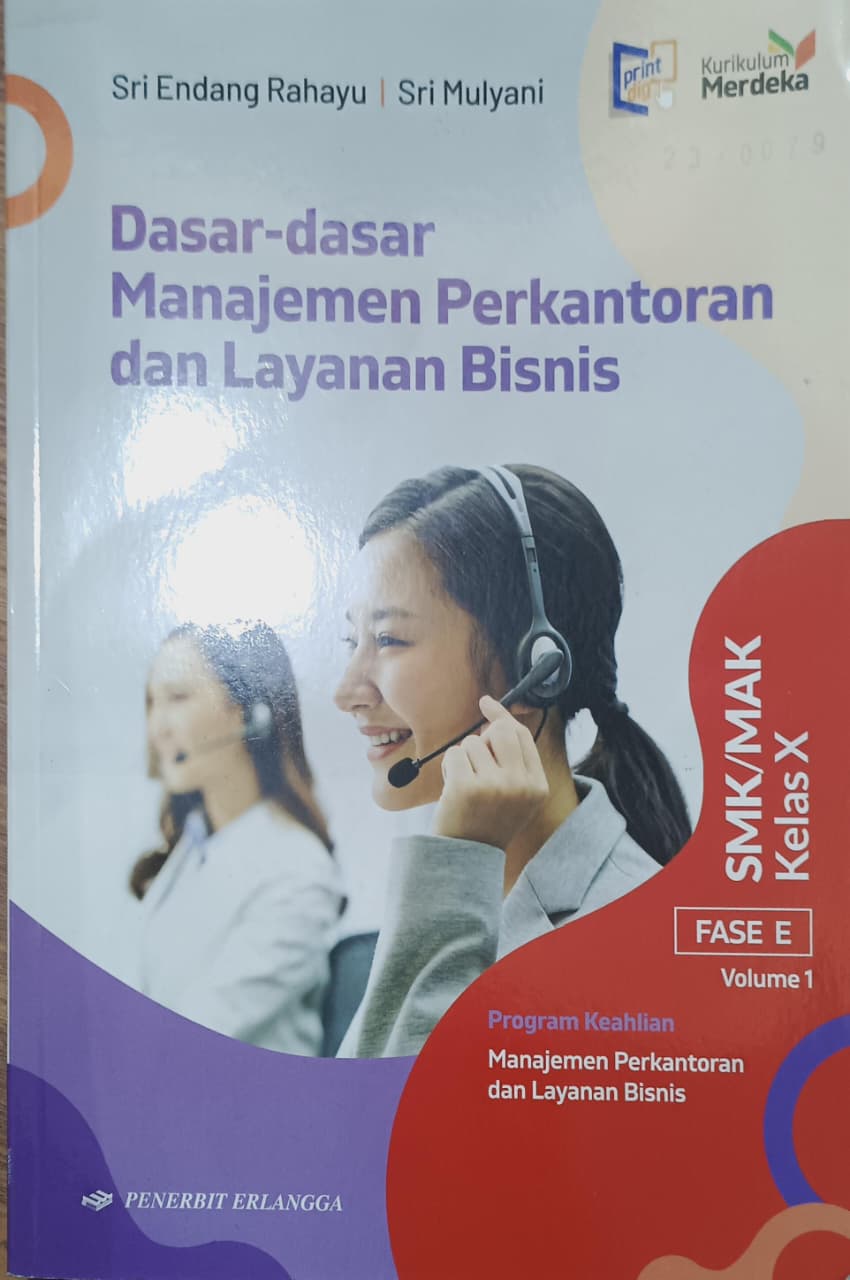 Dasar-dasar Manajement Manajement Perkantoran dan Layanan Bisnis volume 1