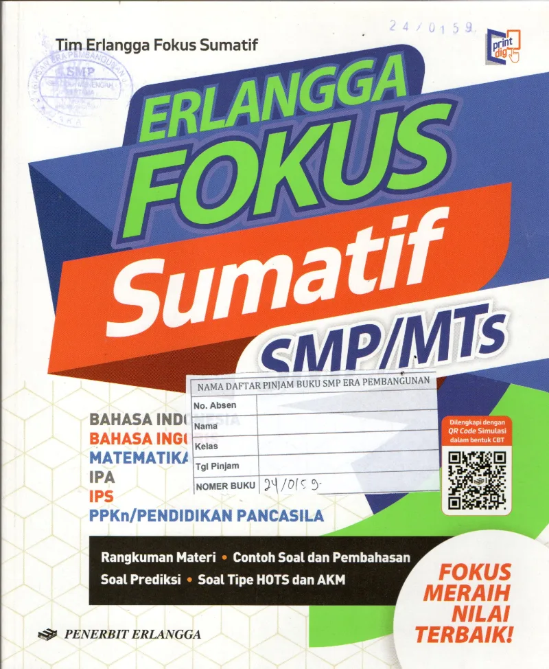 Erlangga Fokus Sumatif SMP